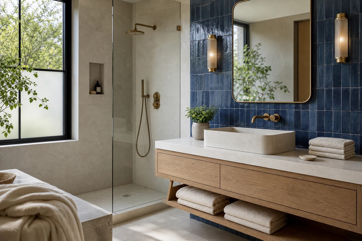 Bathroom — Minimal interior generated by Kinquad