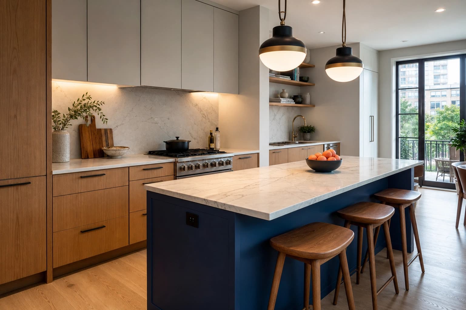 Kitchen — Contemporary interior generated by Kinquad