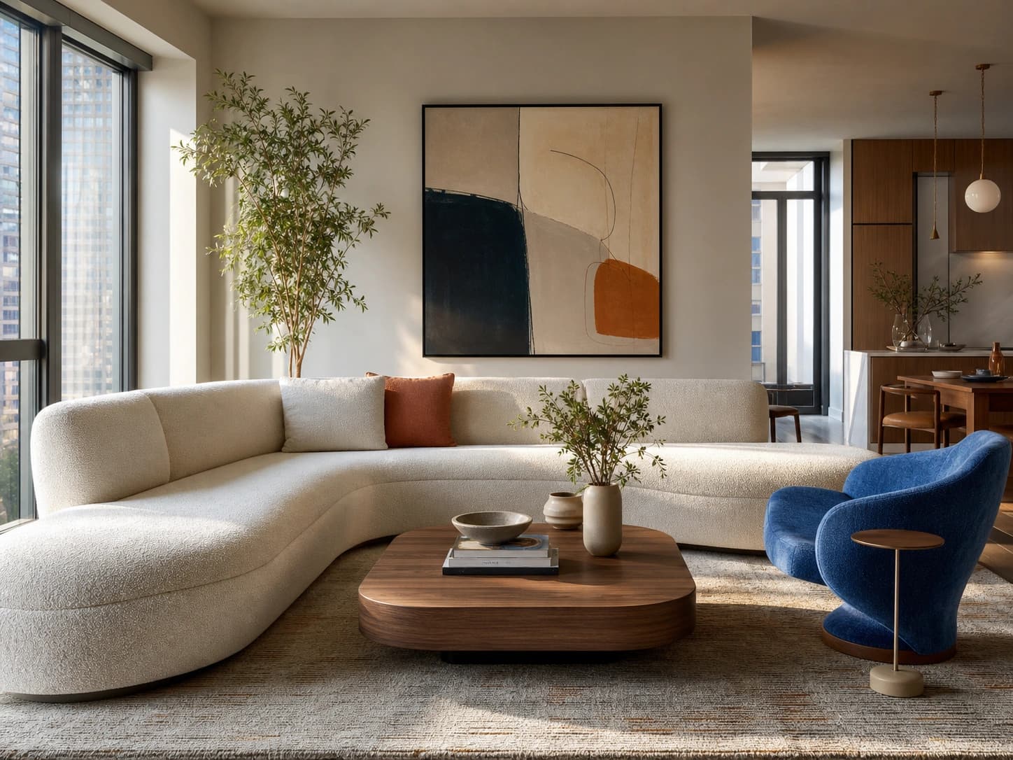 Designed living room