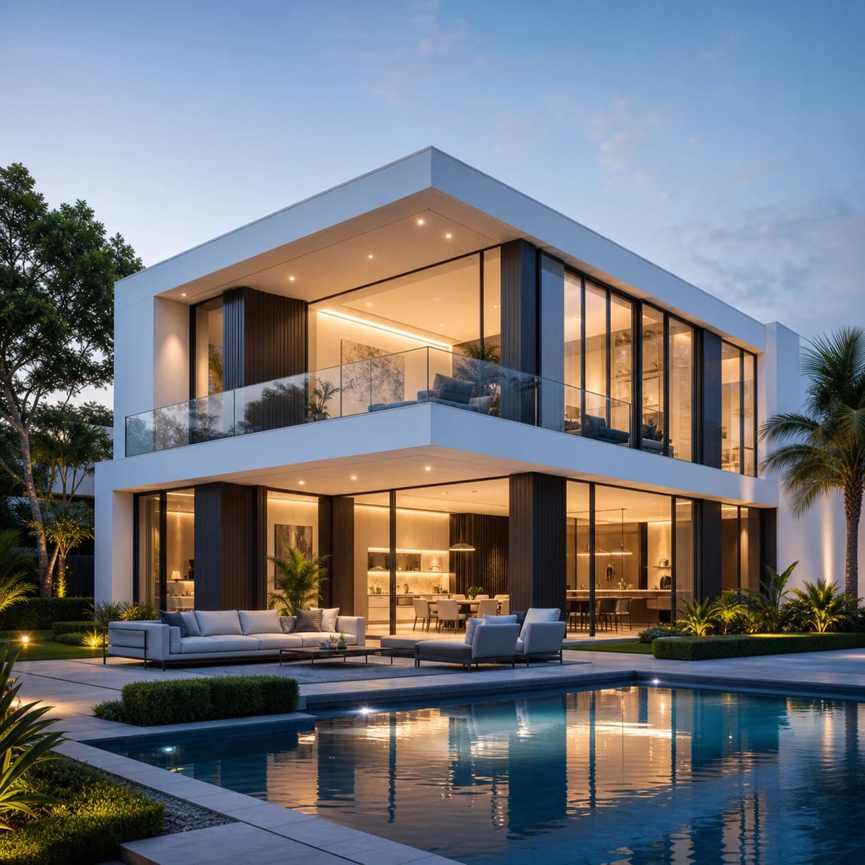 Modern home designed with Kinquad AI